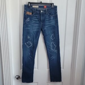 Pilcro Anthropolie Distressed Blue Jeans Hyphen Size 26